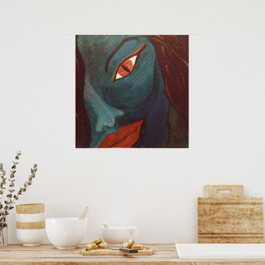 Mermaid Poster (Küche)