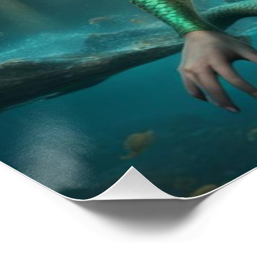 Mermaid Poster (Ecke)