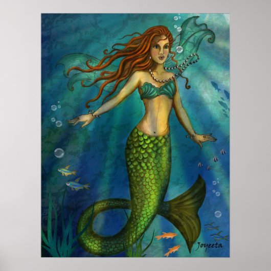 Mermaid Poster (Vorne)