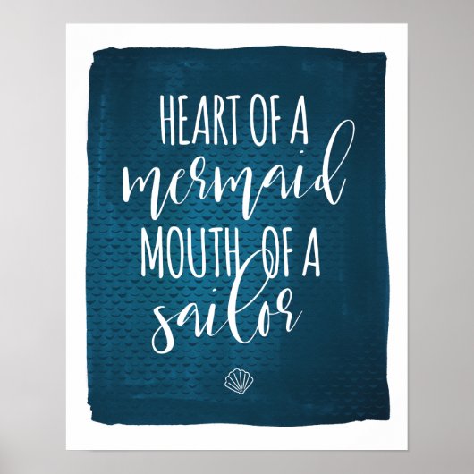 Mermaid Poster (Vorne)