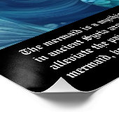 Mermaid Poster (Ecke)