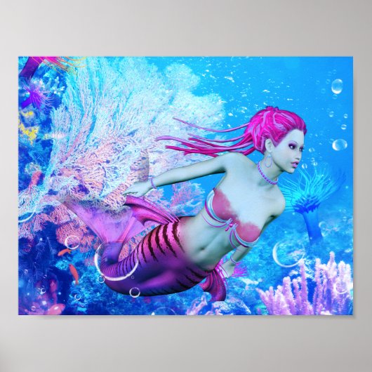 Mermaid Poster (Vorne)