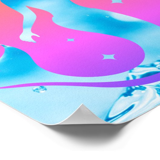 Mermaid Poster (Ecke)