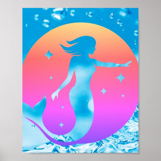 Mermaid Poster (Vorne)