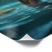 Mermaid Poster (Ecke)