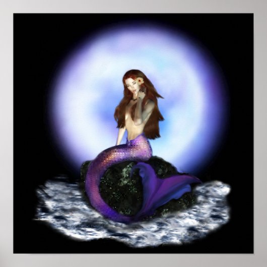 Mermaid Poster glauben (Vorne)