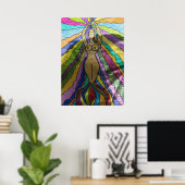 Mermaid-Poster Poster (Heimbüro)