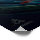 Mermaid-Poster Poster (Ecke)
