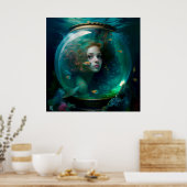 Mermaid-Poster Poster (Küche)
