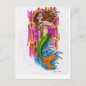 Mermaid Postkarte (Vorderseite)