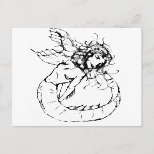 Mermaid Postkarte