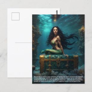 Mermaid Postkarte
