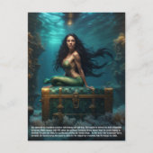 Mermaid Postkarte (Vorderseite)