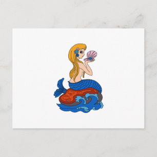 Mermaid Postkarte
