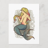 Mermaid Postkarte (Vorderseite)