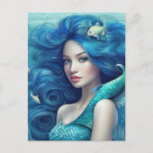 Mermaid Postkarte (Vorderseite)