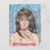 Mermaid Postkarte (Vorderseite)
