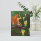 Mermaid Postkarte (Stehend Vorderseite)