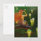 Mermaid Postkarte (Vorne/Hinten)