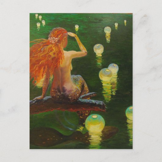 Mermaid Postkarte (Vorderseite)