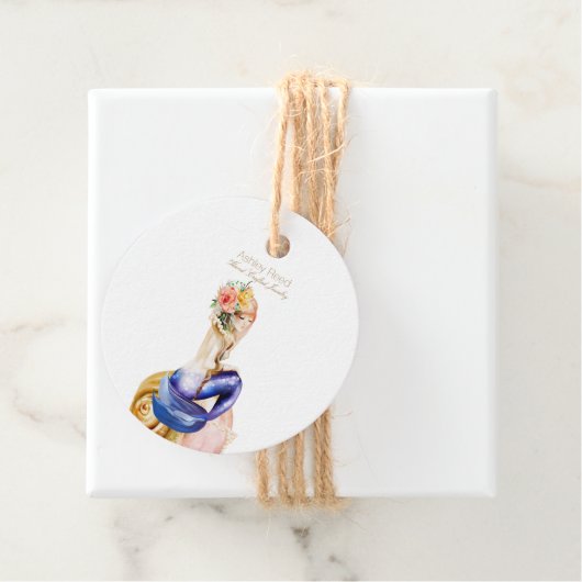 Mermaid Price Tag Geschenkanhänger (Beispiel)