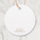 Mermaid Price Tag Geschenkanhänger (Rückseite)