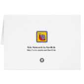 Mermaid Princess Big Sister Blank Card (Rückseite Horizontal)