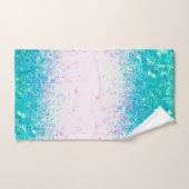 Mermaid Princess Glitzer #2 (Imitate Glitzer) #art Badhandtuch Set (Handtuch)