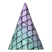 Mermaid Princess Glitzer Scales #2 Partyhütchen (Rechts)