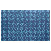 Mermaid Print Fabric Blue & Navy Stoff (Yard (91,4 cm))