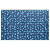 Mermaid Print Fabric Blue & Navy Stoff (Fat Quarter (45,7 x 55,9 cm))