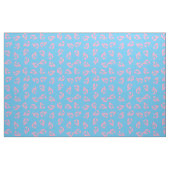 Mermaid Print Fabric Pink und Light Blue Stoff (Fat Quarter (45,7 x 55,9 cm))