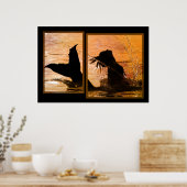 Mermaid Print Poster (Küche)