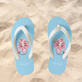 Mermaid Prinzessin Blaupink Kinderbadesandalen