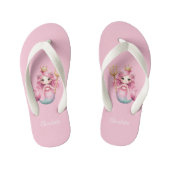 Mermaid Prinzessin Rosa Kinderbadesandalen (Fußbett)
