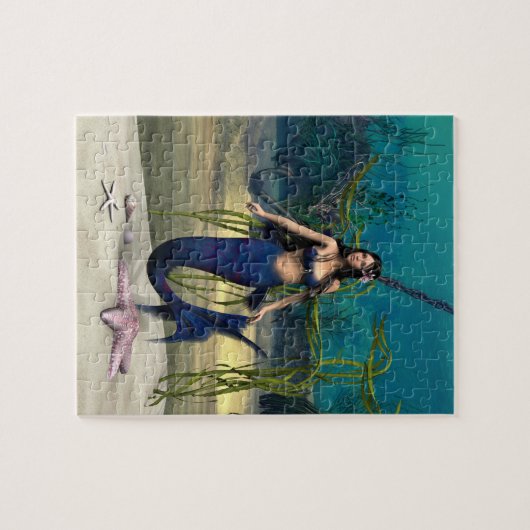Mermaid Puzzle (Horizontal)