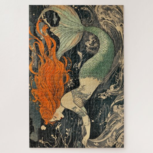Mermaid Puzzle (Vertikal)