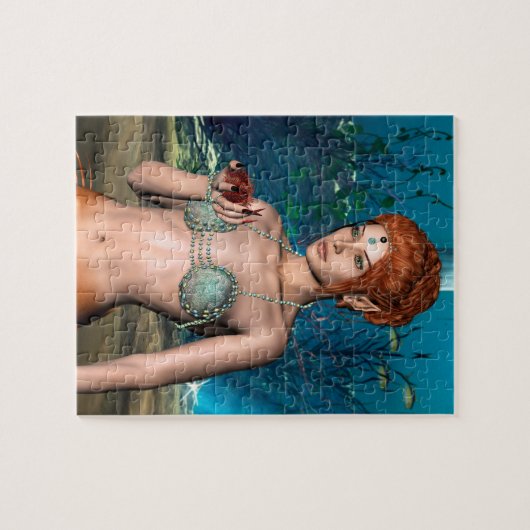 Mermaid Puzzle (Horizontal)