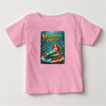 Mermaid Queen Baby Girl Adorable Ocean Princess