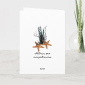 Mermaid Queen Greeting Card Karte (Rückseite)
