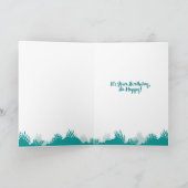 Mermaid Quotes Birthday Karte (Innenseite)