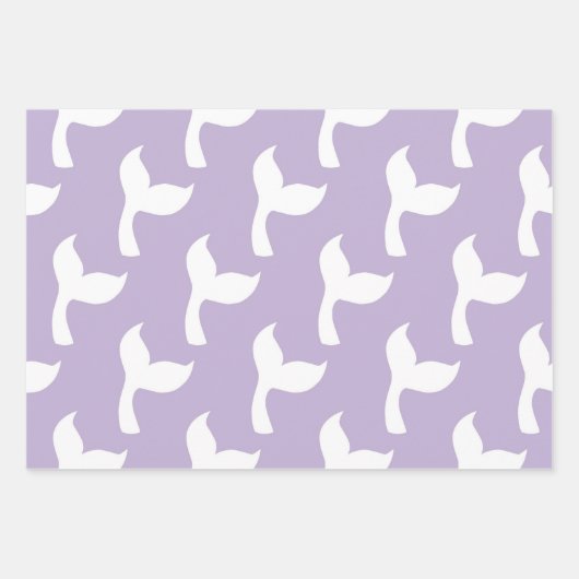 Mermaid Rainbow Farben Geschenkpapier Set (Vorderseite 3)