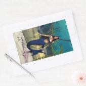 Mermaid Rechteckiger Aufkleber (Umschlag)