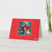 Mermaid Reindeer Karte (Rückseite)