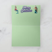 Mermaid Reindeer Karte (Innenseite)