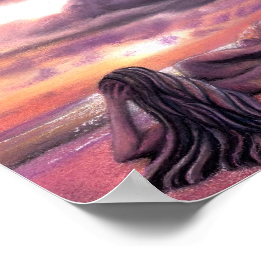 Mermaid Rendezvous 8,5 x 11 Poster (Ecke)