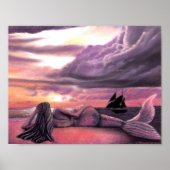 Mermaid Rendezvous 8,5 x 11 Poster (Vorne)