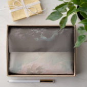 Mermaid Riding Seepferd Decoupage Seidenpapier (Geschenk)