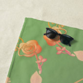 Mermaid Romantische Rose Strandtuch (Beispiel)