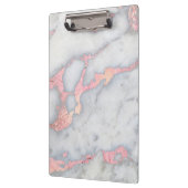 Mermaid Rosegold Glitzer Marble Klemmbrett (Links)